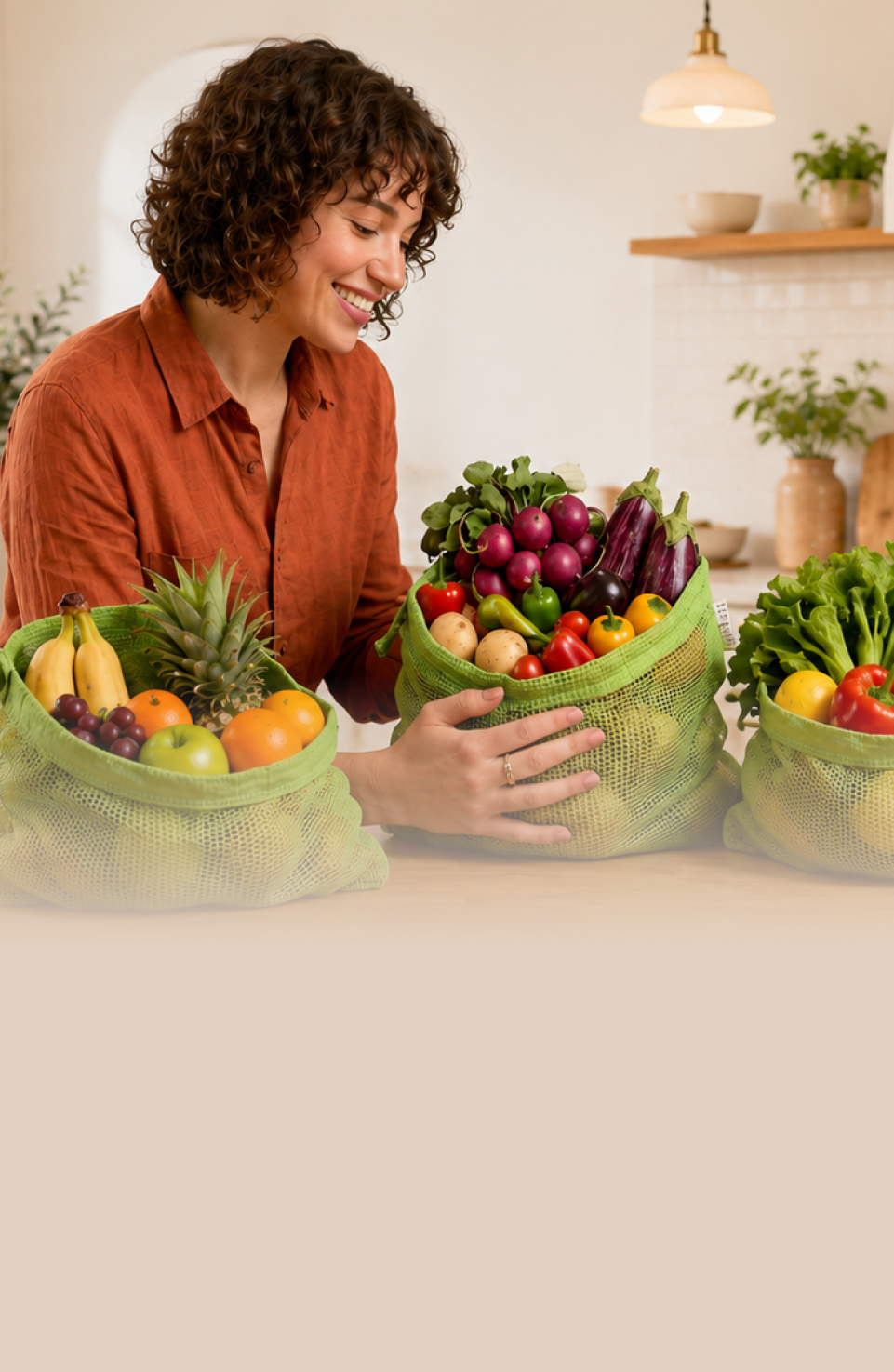 Vegetable storage bags Mobile
