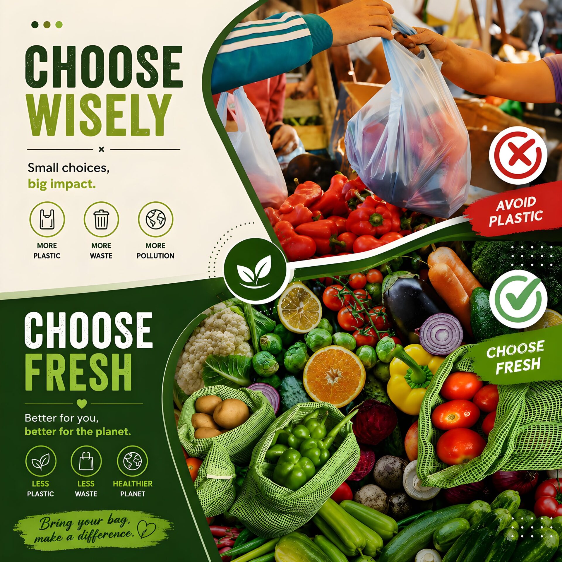 Vegetable Storage Bags for Fridge - 100% Cotton - Image 8